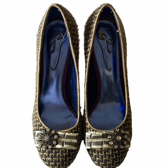Poetic Licence Tweed Pumps | EUC | Sz 40EUR /9-9.5 - Picture 2 of 7